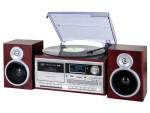 foto de TOCADISCOS TREVI TT 1072 DAB TURNTABLE +DAB+AW+ENCODING DARK WOOD
