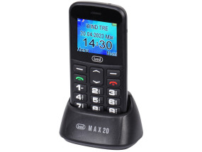 foto de TELEFONO TREVI MAX 20 SENIOR PHONE BIG BUTTON FUNCION S.O.S. BLACK