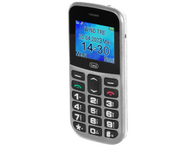 foto de TELEFONO TREVI MAX 20 SENIOR PHONE BIG BUTTON FUNCION S.O.S. SILVER