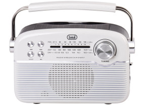 foto de RADIO TREVI RA 7F50 BT PORTABLE RADIO CARGA SOLAR+AW+SD TIF. WHITE