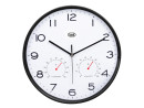foto de RELOJ PARED TREVI OM 3510 T 30CM WALL CLOCK+TERM.+HYGROM. BLACK