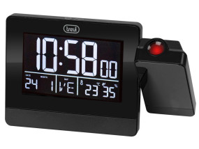 foto de RELOJ DESPERTADOR TREVI EC 884 PJ CON PROJECTION DIGITAL ALARM CLOCK BLACK