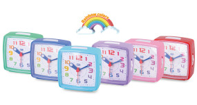 foto de RELOJ DESPERTADOR NIÑOS TREVI SL 3047 RAINBOW ALARM MIX COLOR