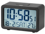 foto de RELOJ DESPERTADOR TREVI SLD 3P60 DIGITAL ALARM CLOCK BLACK