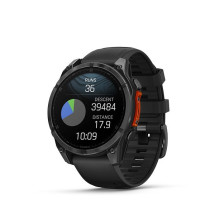 foto de SMARTWATCH GARMIN FENIX 8 AMOLED 47MM ACERO NEGRO