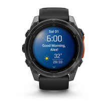foto de SMARTWATCH GARMIN FENIX 8 AMOLED 51MM ACERO NEGRO