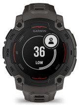 foto de SMARTWATCH GARMIN INSTIN E 45MM NEGRO CORREA DE SILICONA CARBON