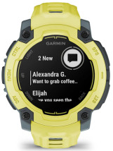 foto de SMARTWATCH GARMIN INSTIN E 45MM AMARILLO CORREA SILICONA AMARILLA