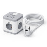 foto de REGLETA CUBO EWENT BLOQUE 3 TOMAS SHUCKO & 2 USB-A & 2USB-C