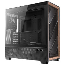 foto de CAJA ANTEC FLUX PRO EUV WOOD ATX 2XUSB3.0 SIN FUENTE NEGRO