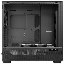 foto de CAJA ANTEC FLUX PRO EUV WOOD ATX 2XUSB3.0 SIN FUENTE NEGRO