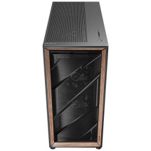 foto de CAJA ANTEC FLUX PRO EUV WOOD ATX 2XUSB3.0 SIN FUENTE NEGRO
