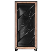 foto de CAJA ANTEC FLUX PRO EUV WOOD ATX 2XUSB3.0 SIN FUENTE NEGRO