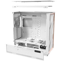 foto de CAJA ANTEC FLUX PRO EUV WOOD ATX 2XUSB3.0 SIN FUENTE BLANCO