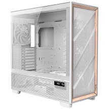 foto de CAJA ANTEC FLUX PRO EUV WOOD ATX 2XUSB3.0 SIN FUENTE BLANCO
