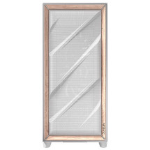 foto de CAJA ANTEC FLUX PRO EUV WOOD ATX 2XUSB3.0 SIN FUENTE BLANCO