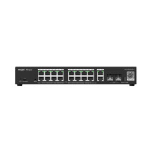 foto de SWITCH RUIJIE RG-ES220GS-P 20 PUERTOS GIGABIT POE 16 POE2 2RJ45