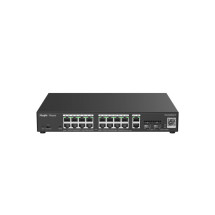 foto de SWITCH RUIJIE RG-ES220GS-P 20 PUERTOS GIGABIT POE 16 POE2 2RJ45