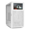 foto de CAJA ATX NOX HUMMER BIOS PANTALLA LCD 8'' BLANCO
