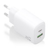 foto de CARGADOR AISENS GAN 20W, 1XUSB-C PD3.0, 1XUSB-A QC3.0, BLANCO