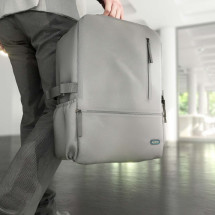 foto de MOCHILA AISENS DEPORTIVA REPELENTE AL AGUA 15,6 GRIS