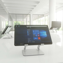 foto de SOPORTE SOBREMESA AISENS AJUSTABLE PORTATIL/TABLET 7-13 PLATA