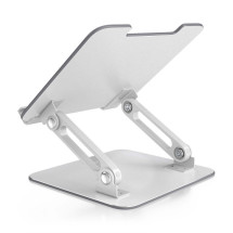 foto de SOPORTE SOBREMESA AISENS AJUSTABLE PORTATIL/TABLET 7-13 PLATA