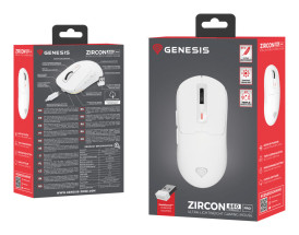 foto de RATON GENESIS  GAMING ZIRCON 660 BLANCO BLUETOOTH BATERIA RECARGABLE