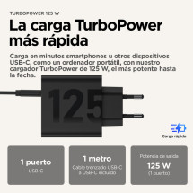 foto de CARGADOR DE PARED MOTOROLA TURBOPOWER 125W