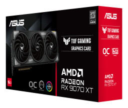 foto de TARJETA GRAFICA ASUS RADEON TUF RX9070XT O16G GAMING