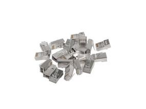 foto de CONECTOR LANBERG CAT.6 FTP 8P8C PASS THROUGH TYPE PACK 100 UDS