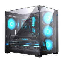 foto de CAJA ATX HIDITEC GAMING SKY BLACK USB 3.1 TYPE-C