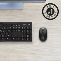 foto de RATON LOGITECH M190 NEGRO GRIS RF INALAMBRICO PILAS