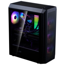 foto de CAJA GAMING XPG VALOR AIR PLUS ATX 4X120MM 1X120MM REV FAN BK SIN PSU