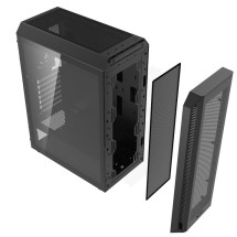 foto de CAJA GAMING XPG VALOR AIR PLUS ATX 4X120MM 1X120MM REV FAN BK SIN PSU