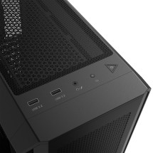 foto de CAJA GAMING XPG VALOR AIR PLUS ATX 4X120MM 1X120MM REV FAN BK SIN PSU