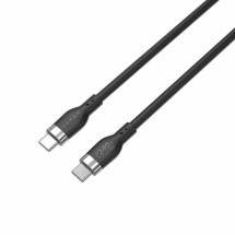 foto de HYPER 2M SILICONE 240W USB-C CHARGING CABLE - BLACK