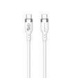 foto de HYPER 2M SILICONE 240W USB-C CHARGING CABLE - WHITE