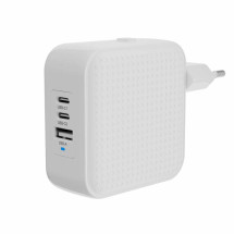 foto de HYPER 70W USB-C GAN TRAVEL CHARGER (3C+1A) - WHITE