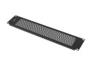 foto de PANEL CIEGO LANBERG 2U 19 PERFORADO NEGRO