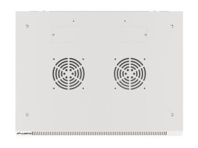 foto de ARMARIO LANBERG MURAL 9U 600X450 RACK 19 FLAT PACK V2 PUERTA CRISTAL GRIS
