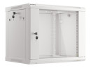 foto de ARMARIO LANBERG MURAL 9U 600X450 RACK 19 FLAT PACK V2 PUERTA CRISTAL GRIS