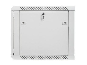 foto de ARMARIO LANBERG MURAL 9U 600X600 RACK 19 FLAT PACK V2 PUERTA CRISTAL GRIS