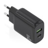 foto de CARGADOR AISENS GAN 30W, 1XUSB-C PD3.0 QC4.0, 1XUSB-A QC3.0, NEGRO