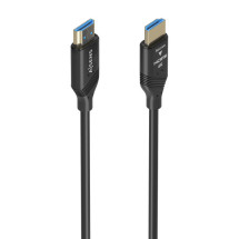 foto de CABLE HDMI AISENS V2.0 OPTICO ACTIVO AOC 4K60HZ 18GBPS A/M-A/M 15M NEGRO