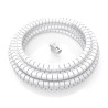 foto de ORGANIZADOR CABLE AISENS EN ESPIRAL 25MM BLANCO 2.0M