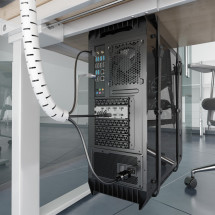 foto de ORGANIZADOR CABLE AISENS EN ESPIRAL 25MM BLANCO 3.0M