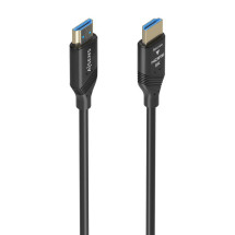 foto de CABLE HDMI AISENS V2.1 OPTICO ACTIVO AOC 8K60HZ 48GBPS A/M-A/M 10M NEGRO