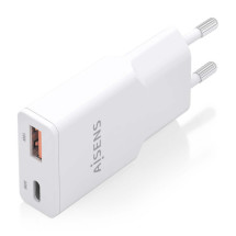 foto de CARGADOR AISENS GAN ULTRA DELGADO 30W USB-C PD3.0 QC4.0 USB-A QC3.0