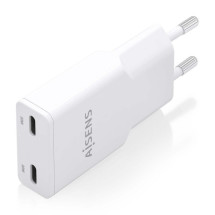 foto de CARGADOR AISENS GAN ULTRA DELGADO 30W 2XUSB-C PD3.0 QC4.0 BLANCO